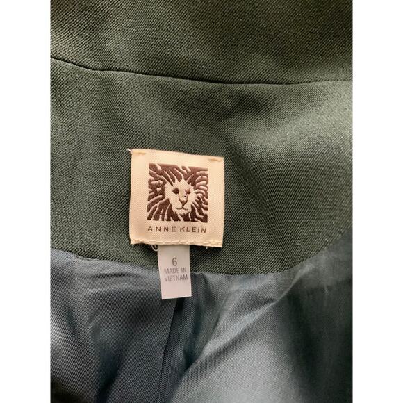 Anne Klein Jacket Vintage Womens 6 Notched Lapel Flap Pockets Casual Formal NWT - Picture 8 of 10